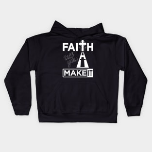 Religious - Faith Design Kids Hoodie